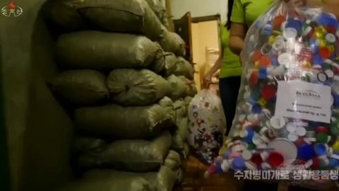 朝鲜资源再利用的案例 新义州纺织工厂