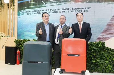 回收塑料变身旅行箱,这家公司赋予塑料废弃物第二次生命